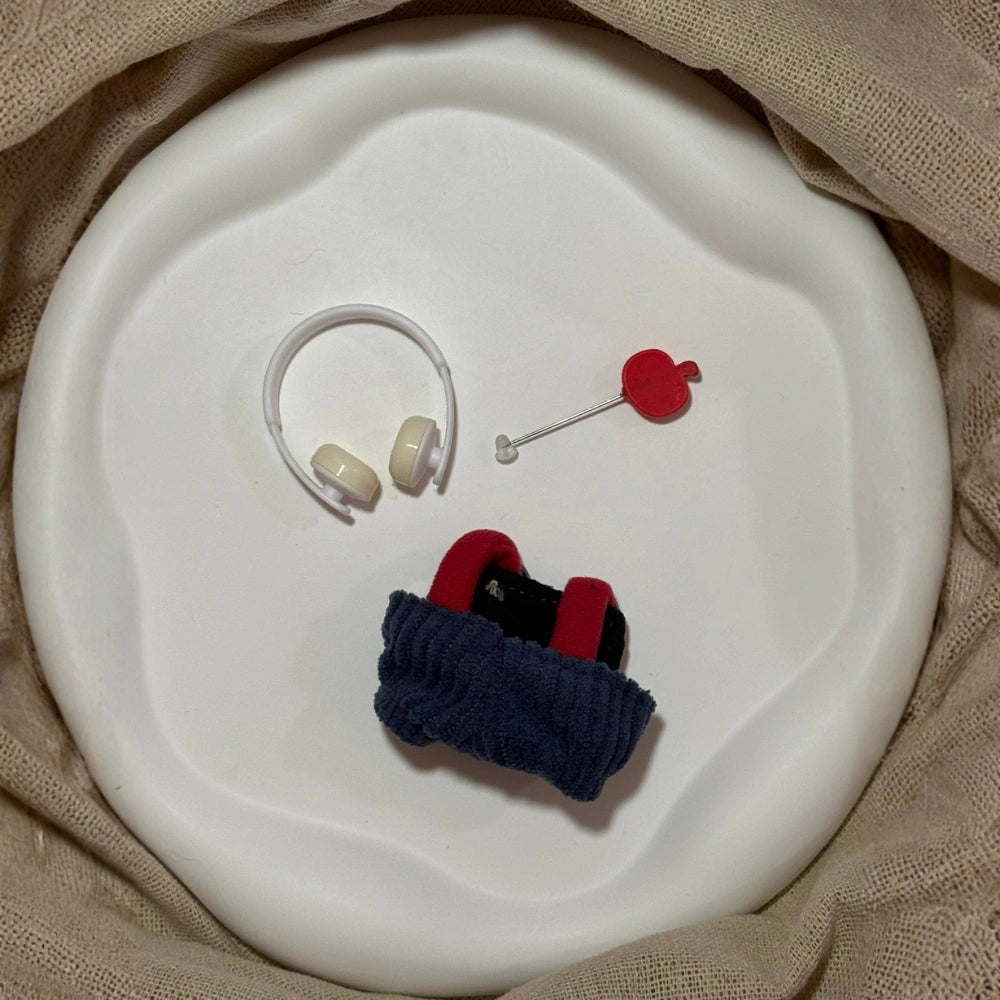 Pants Blue Outfit for Labubu 4.0 (Full Set 3 Items)