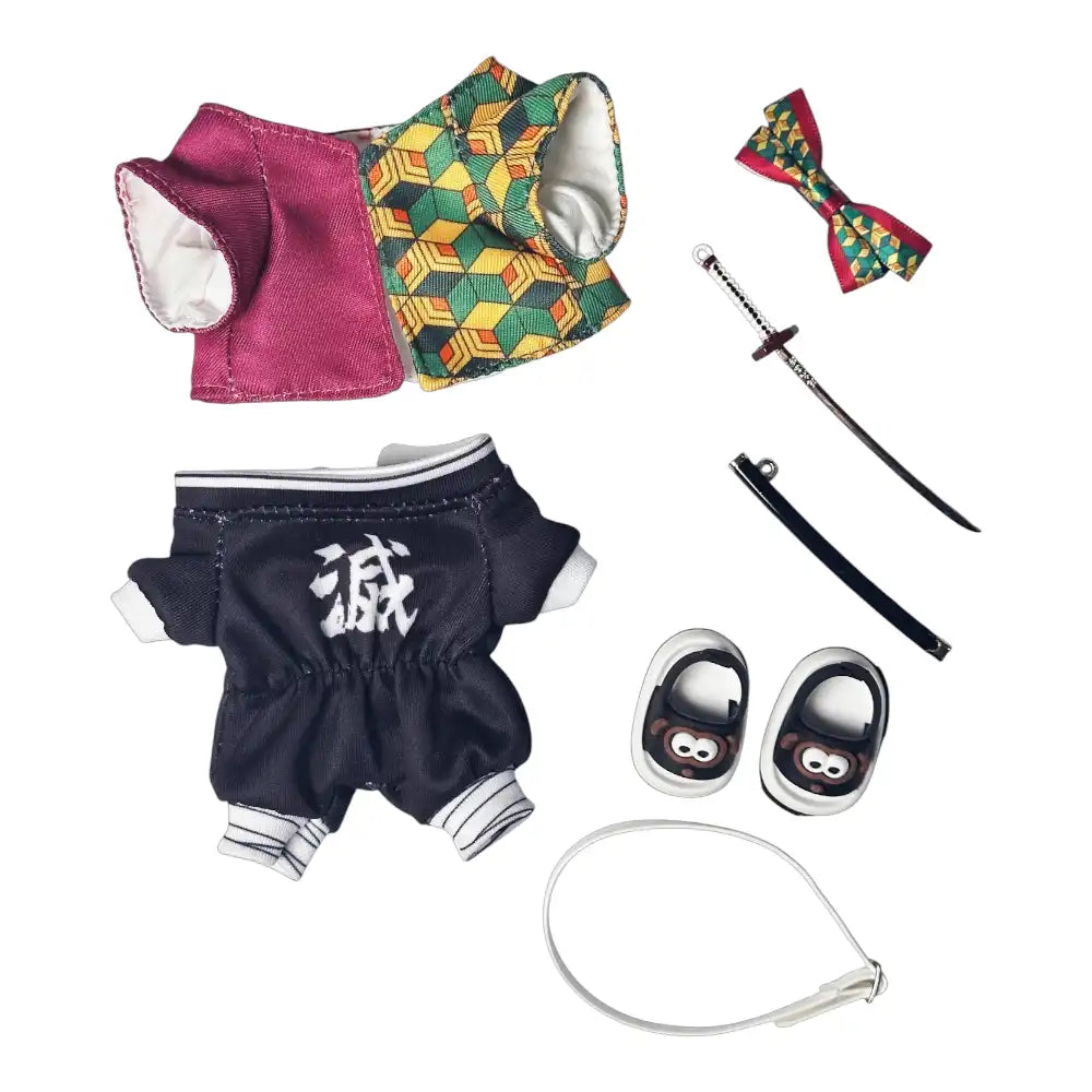 Labubu Giyu Style Outfit (Full Set 6 Items)