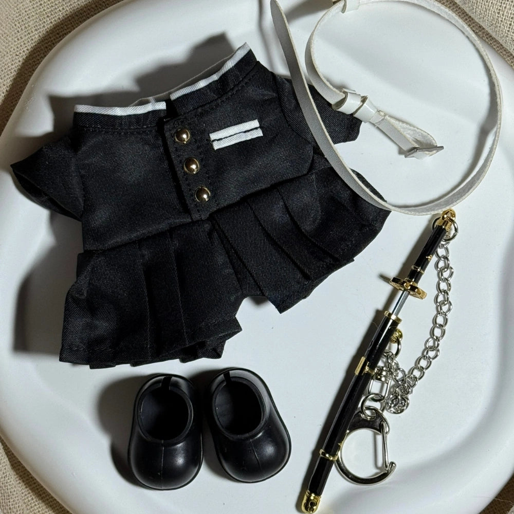 Demon Slayer Tokitou Style Outfit for Labubu 1.0/3.0 (Full Set 4 Items)