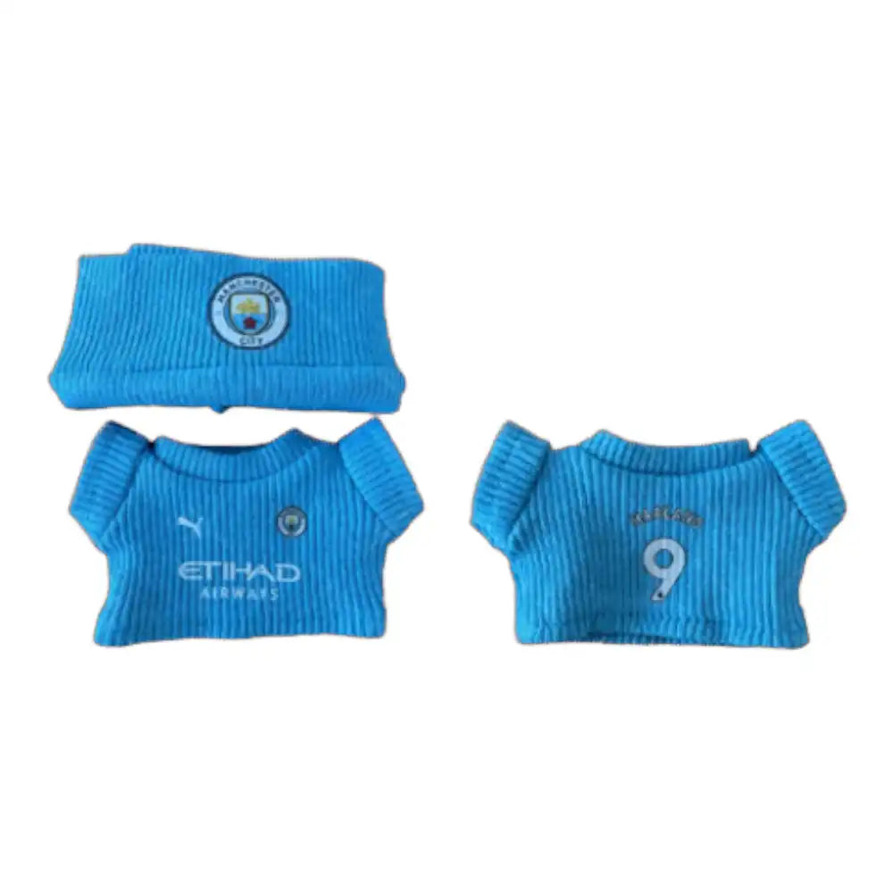 Labubu Manchester City Football Club Jersey Outfit (Custom Number)
