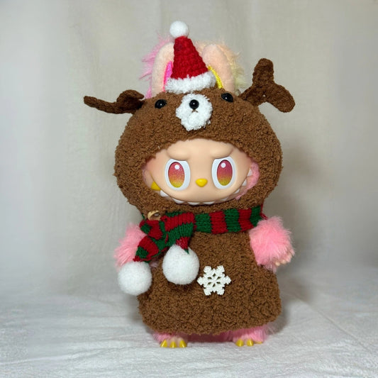 Xmas Reindeer Outfit for Labubu 1.0/3.0