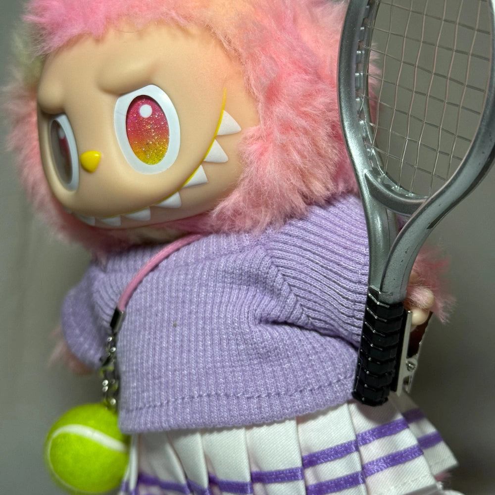 Tennis Style Outfit for Labubu 1.0/3.0 (Full Set 5 Items)