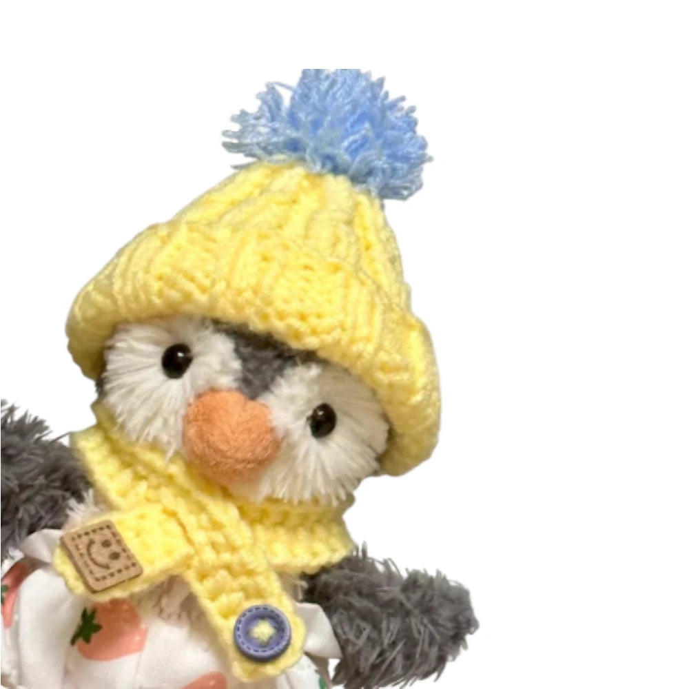 Jellycat Peanut Penguin Bag Charm Bobble Hat w/ Scarf (6 Options)