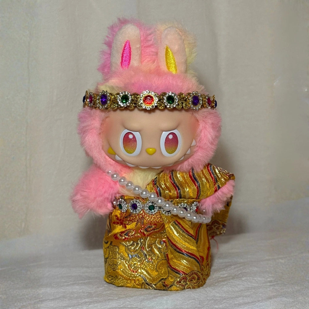 Traditional Thai Clothing w/ Headband Outfit for Labubu 1.0/2.0/3.0 (3 Options)