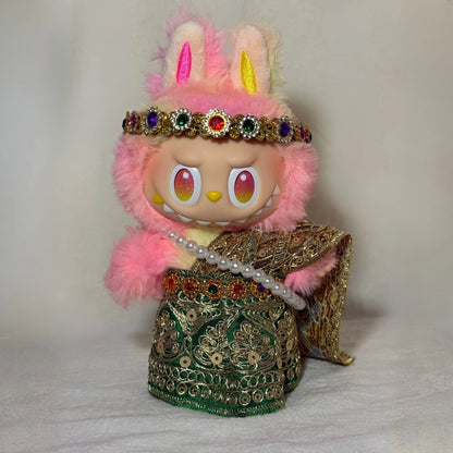 Traditional Thai Clothing w/ Headband Outfit for Labubu 1.0/2.0/3.0 (3 Options)