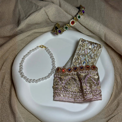 Traditional Thai Clothing w/ Headband Outfit for Labubu 1.0/2.0/3.0 (3 Options)