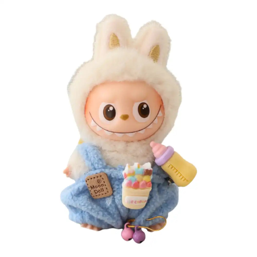 Labubu 4.0 Baby Overalls With Milkbottle Outfit (5 Options)