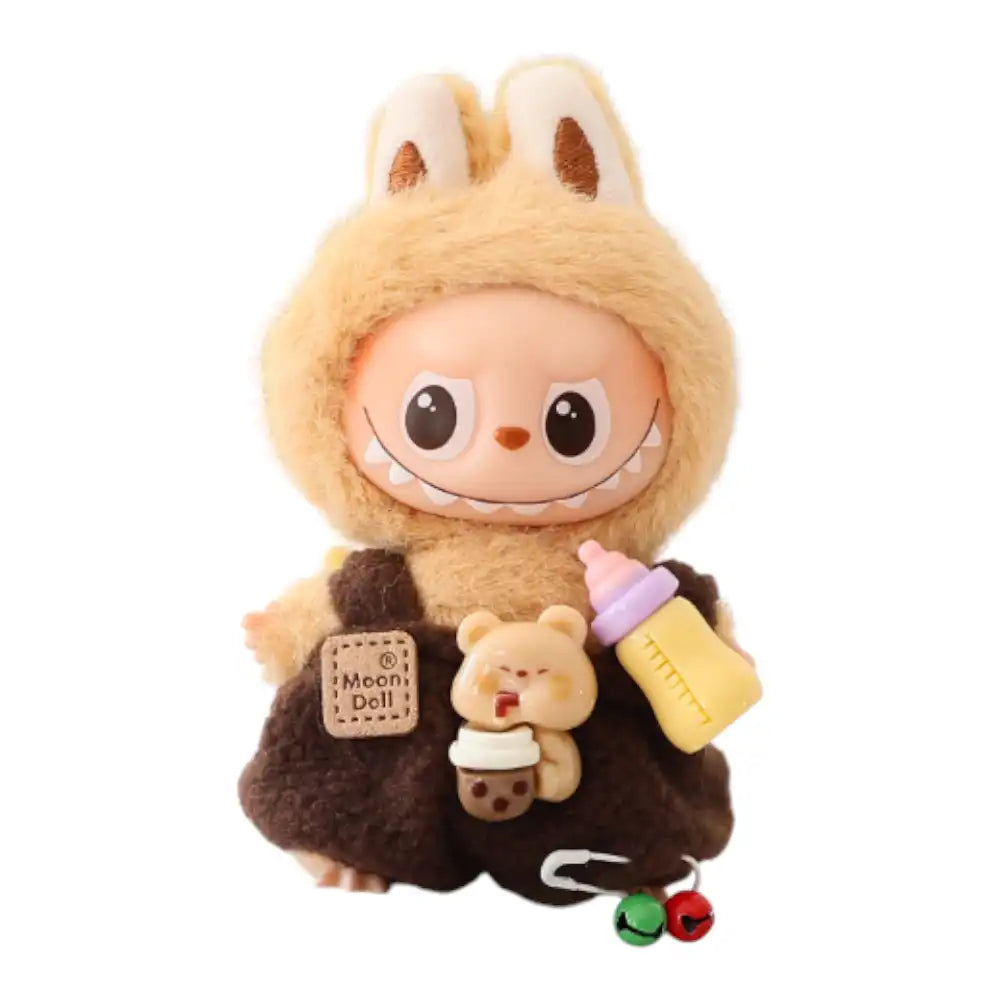 Labubu 4.0 Baby Overalls With Milkbottle Outfit (5 Options)