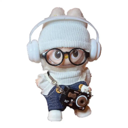 Labubu 4.0 Overalls w/ Headset Outfit (7 Options) - Plushion