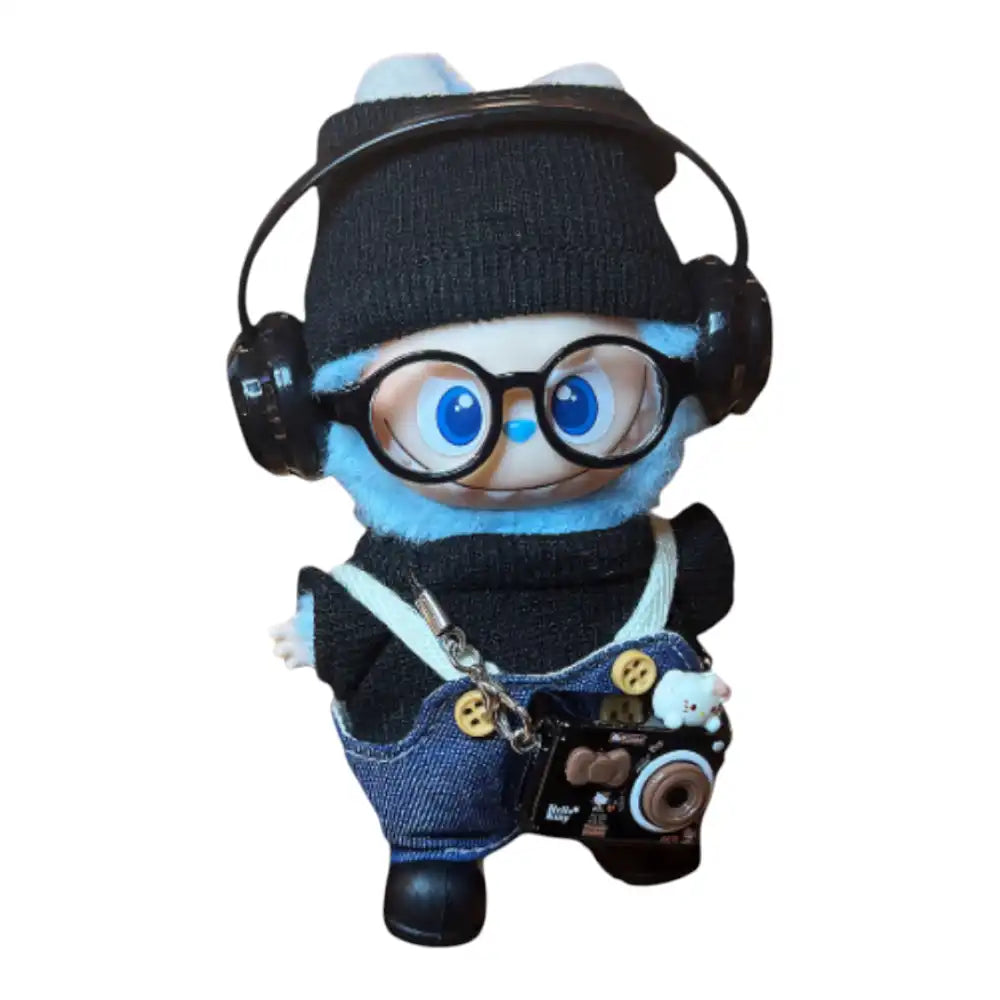 Labubu 4.0 Overalls w/ Headset Outfit (7 Options) - Plushion