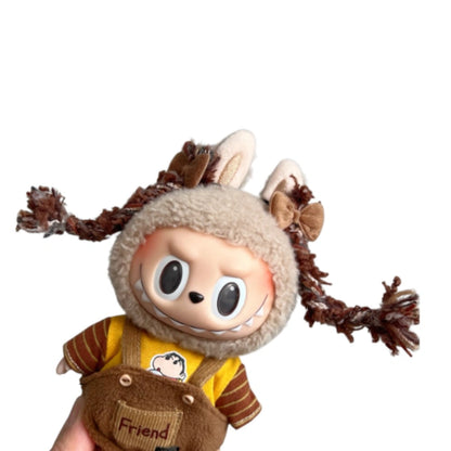 Headband and Braid for Labubu 1.0/2.0/3.0