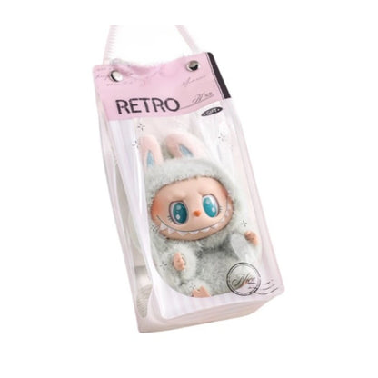 Transparent Protector Bag for Labubu 1.0/2.0/3.0