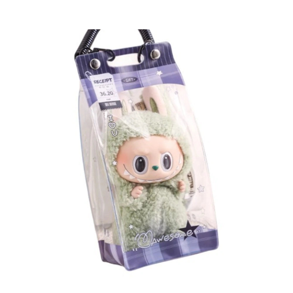 Transparent Protector Bag for Labubu 1.0/2.0/3.0