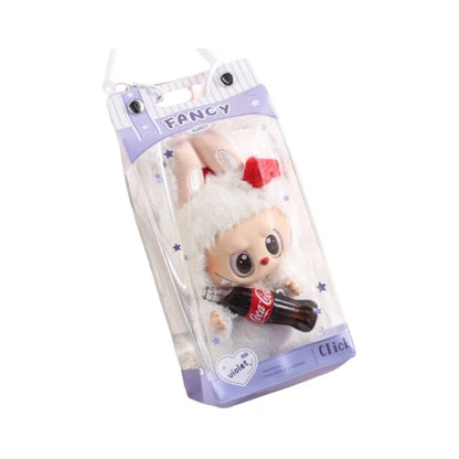 Transparent Protector Bag for Labubu 1.0/2.0/3.0