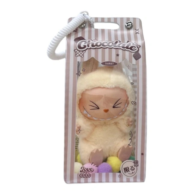 Transparent Protector Bag for Labubu 1.0/2.0/3.0