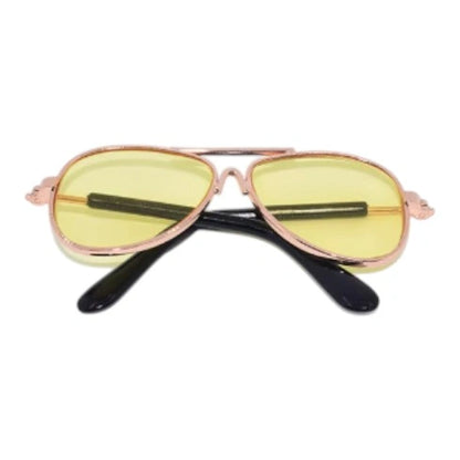 Rose Gold Frame Sunglasses for Labubu 1.0/2.0/3.0