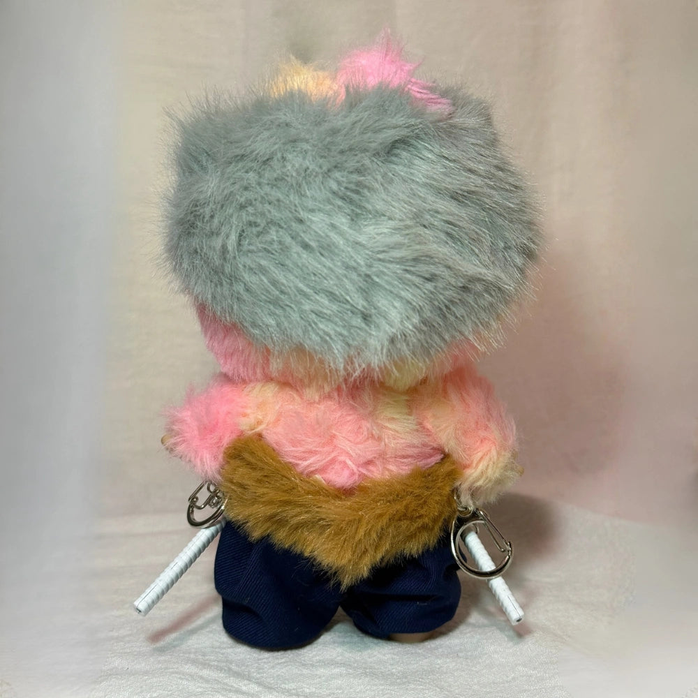 Demon Slayer Inosuke Style Outfit for Labubu 1.0/3.0 (Full Set 5 Items)