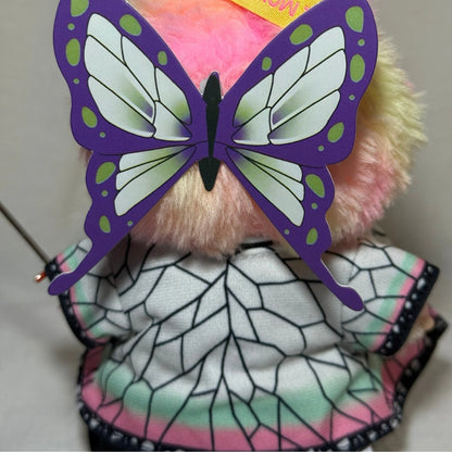 Demon Slayer Shinobu Style Outfit for Labubu 1.0/3.0 (Full Set 6 Items)