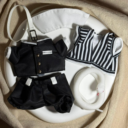 Demon Slayer Obanai Style Outfit for Labubu 1.0/3.0 (Full Set 6 Items)