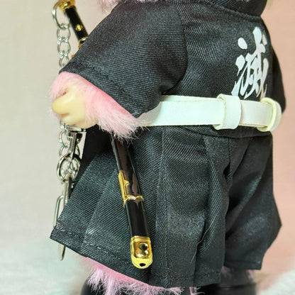 Demon Slayer Tokitou Style Outfit for Labubu 1.0/3.0 (Full Set 4 Items)
