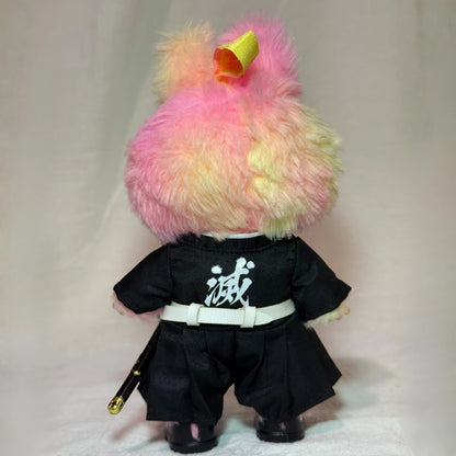 Demon Slayer Tokitou Style Outfit for Labubu 1.0/3.0 (Full Set 4 Items)