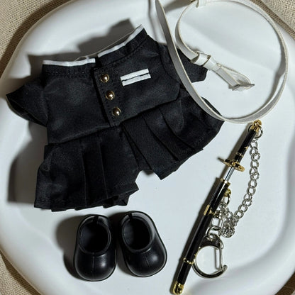 Demon Slayer Tokitou Style Outfit for Labubu 1.0/3.0 (Full Set 4 Items)