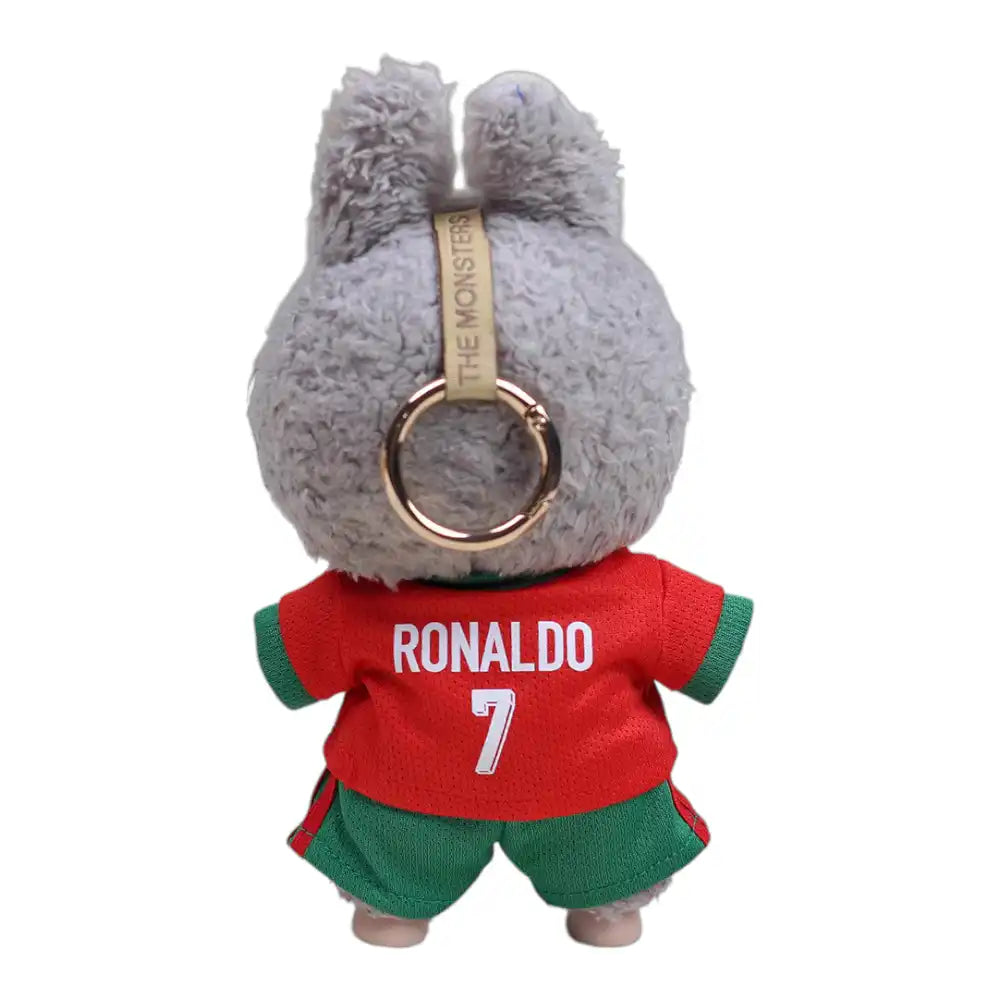 Labubu Portugal National Football Team No.7 Jersey Outfit