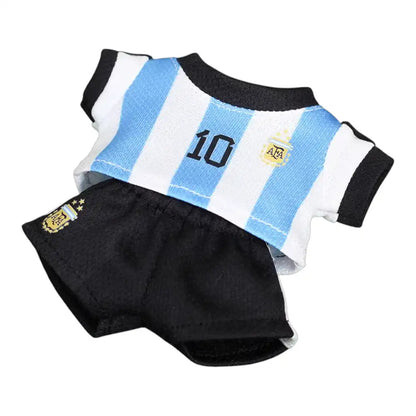 Labubu Argentina National Football Team No.10 Jersey Outfit