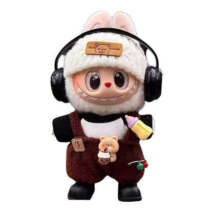 Labubu Overalls Outfit (Full Set 5 Items)