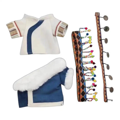 Labubu Tibetan Style Outfit (Full Set 5 Items)