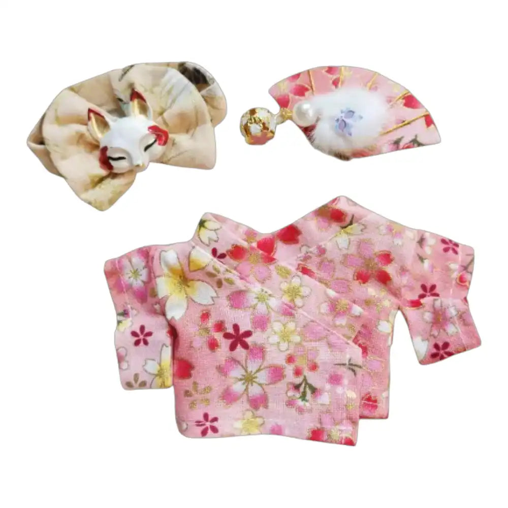 Labubu Japanese Wafuku Outfit