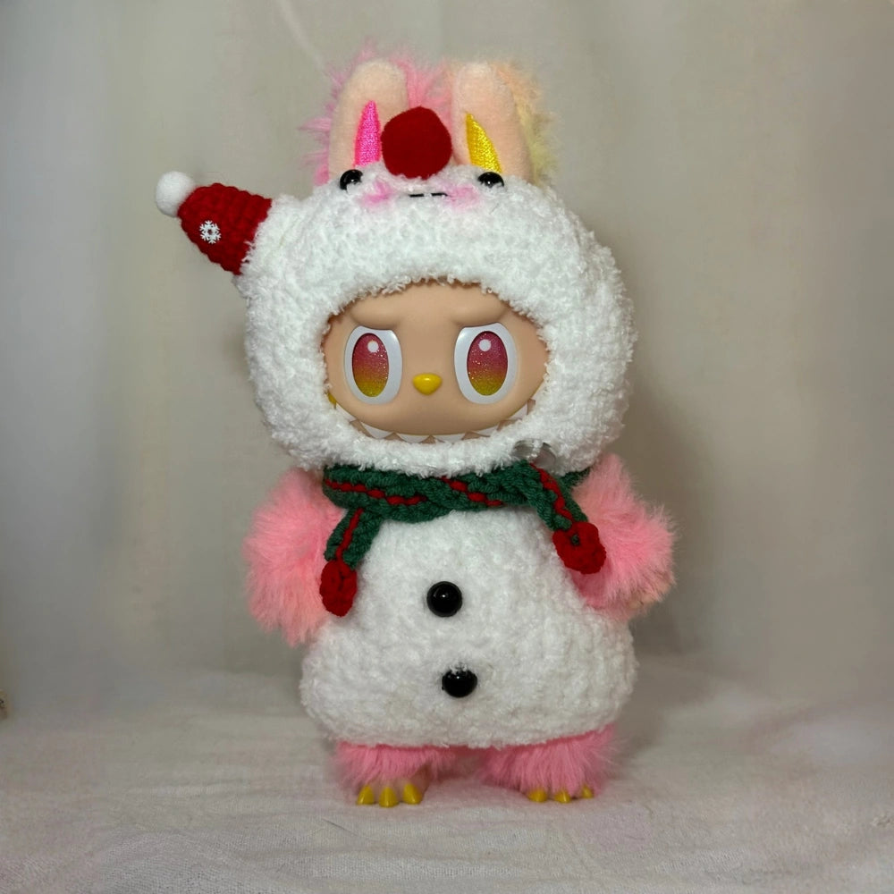 Xmas Snowman Outfit for Labubu 1.0/3.0