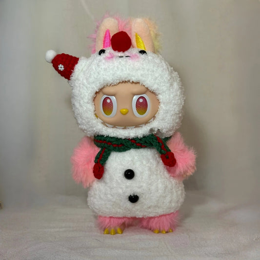 Xmas Snowman Outfit for Labubu 1.0/3.0