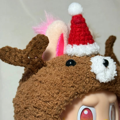 Xmas Reindeer Outfit for Labubu 1.0/3.0