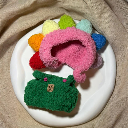 Rainbow Sunflower Outfit for Labubu 1.0/2.0/3.0