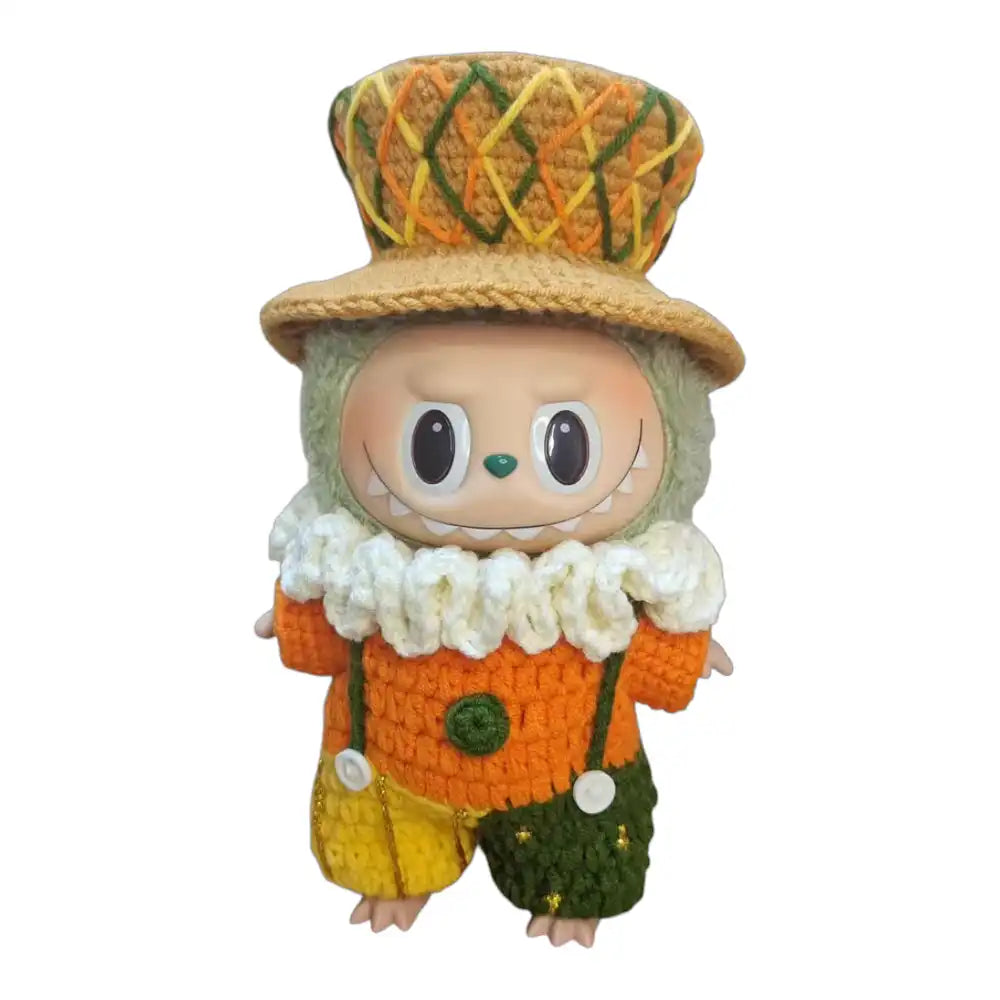 Labubu plush toy wearing a complete Little Duke Outfit, with refined garments and accessories for a distinguished and regal appearance.
