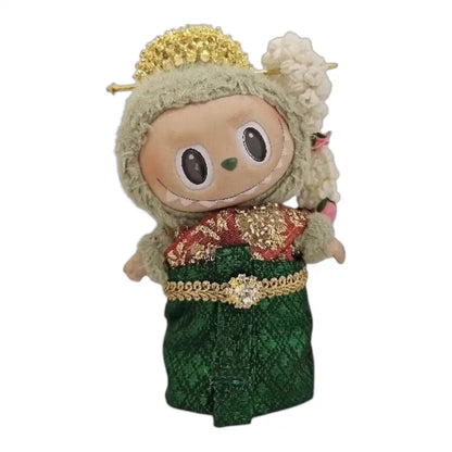 Labubu Traditional Thai Clothing w/ Hairpin Outfit (6 Options) - Plushion