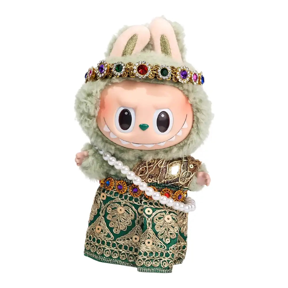 Labubu Traditional Thai Clothing w/ Headband Outfit (3 Options)