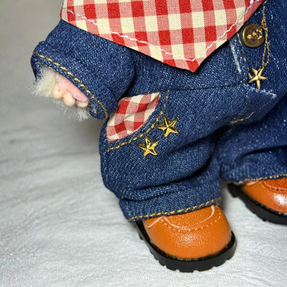 Cowboy w/ Hat Outfit for Labubu 1.0/3.0 (Full Set 4 Items)