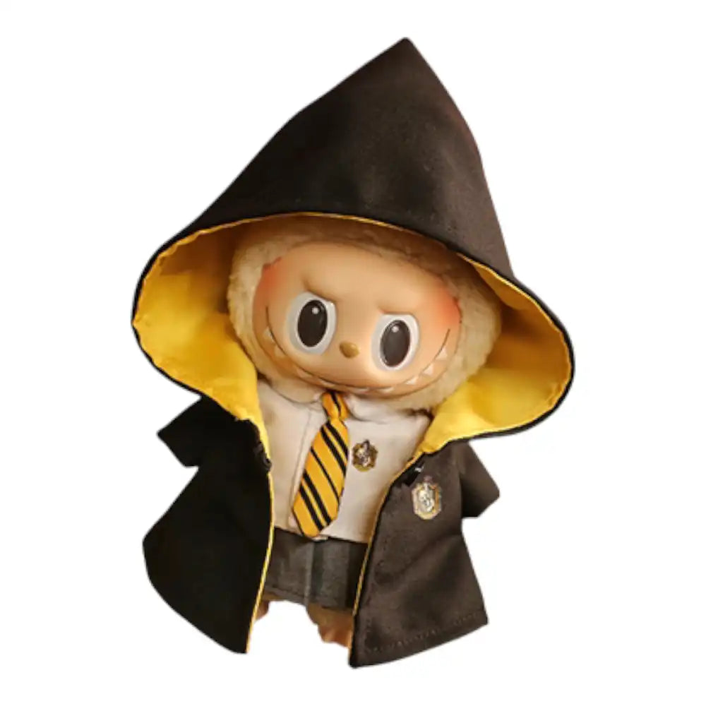 Labubu Hogwarts Style Uniform Outfit (4 Houses)
