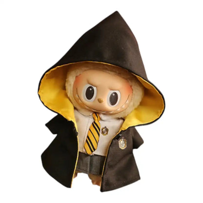 Labubu Hogwarts Style Uniform Outfit (4 Houses)