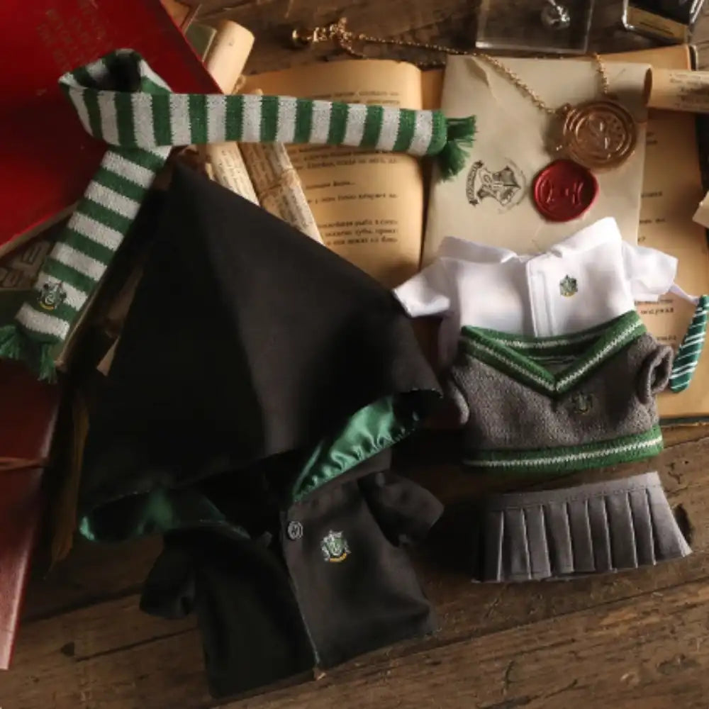 Labubu Hogwarts Style Uniform Outfit (4 Houses)