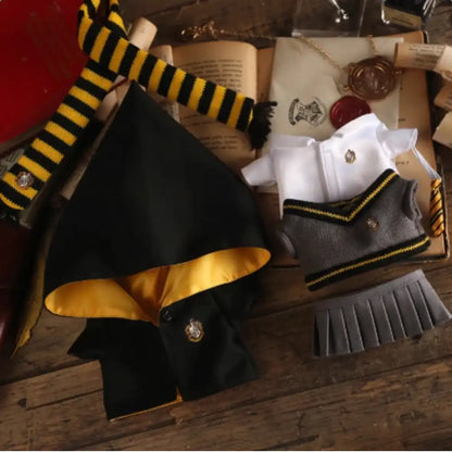 Labubu Hogwarts Style Uniform Outfit (4 Houses)