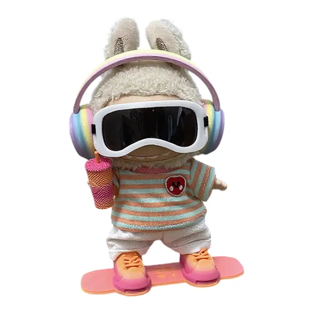 Labubu Snowboard Outfit (Full Set 6 Items)