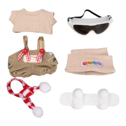 Labubu Snowboard Sweater Style Outfit (Full Set 6 Items)