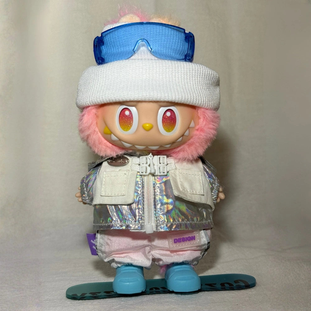 Ski Suit Sports Outfit for Labubu 1.0/3.0 (Full Set 5 Items)