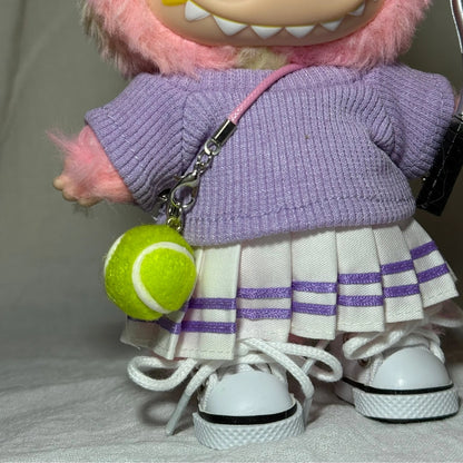 Tennis Style Outfit for Labubu 1.0/3.0 (Full Set 5 Items)