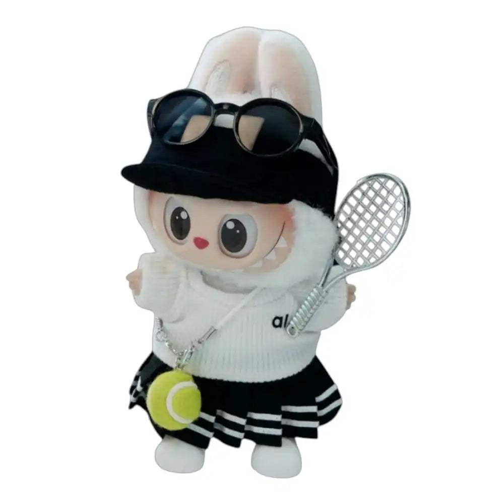 Labubu Tennis Style Outfit (Full Set 7 Items)