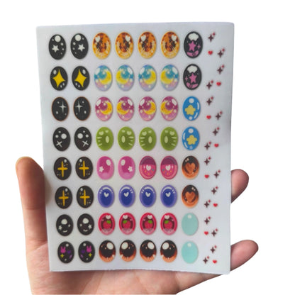 Eye Stickers for Labubu 1.0/2.0/3.0
